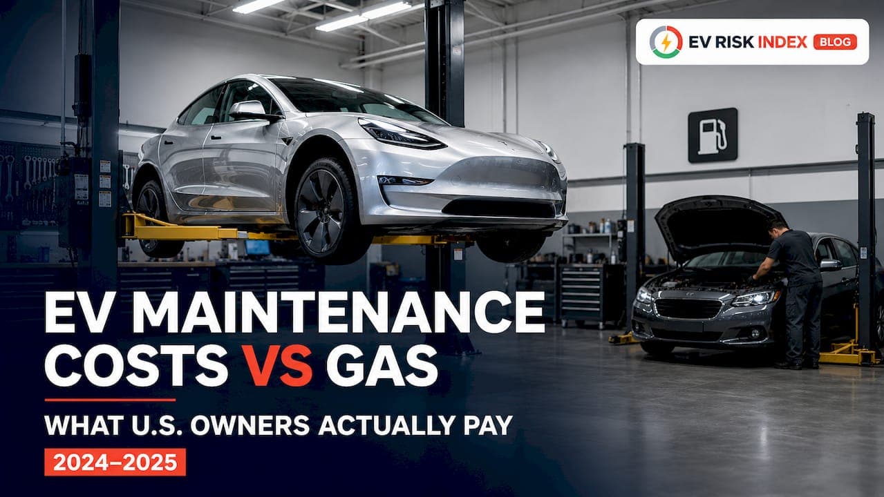 EV Maintenance Costs vs Gas: What U.S. Owners Actually Pay (2024–2025)